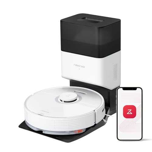 roborock Q7 Max+ Robot Vacuum Cleaner, Hands-Free Cleaning for up to 7 Weeks, Robotic Vacuum with APP-Controlled Mopping, 4200Pa Suction, No-Mop&No-Go Zones, 180mins Runtime
