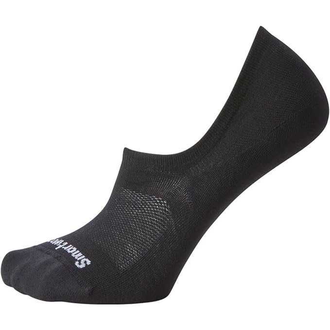 Smartwool Everyday No Show Socks in Black size Small