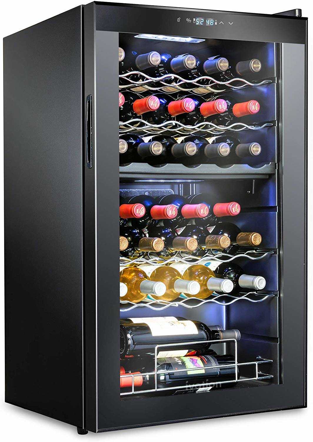 Ivation 33-Bottle Dual Zone Wine Cooler