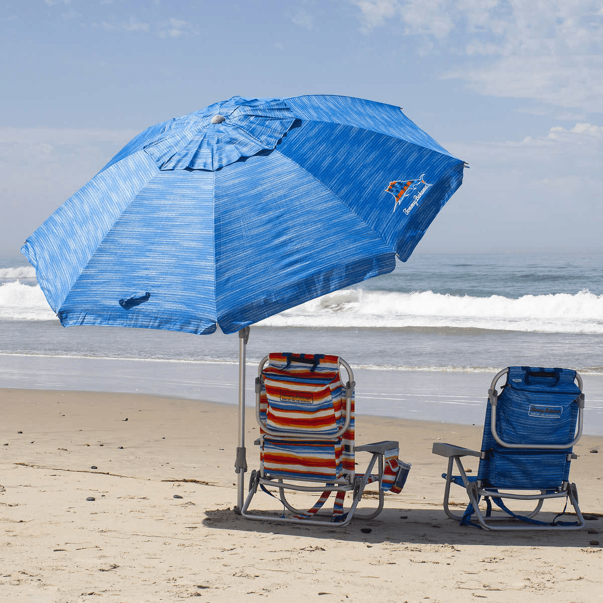 Best beach umbrella with sand anchor Tommy Bahama