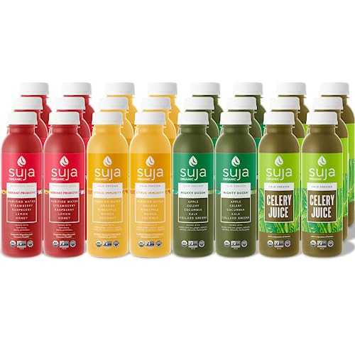 Suja 3-Day Cold-Pressed Juice Cleanse, Organic, Fresh Pressed Juice with No Added Sugar, Supports Immune & Digestive Health, Plant-Based, Gluten-Free & Beginner Friendly (3 Day Cleanse)