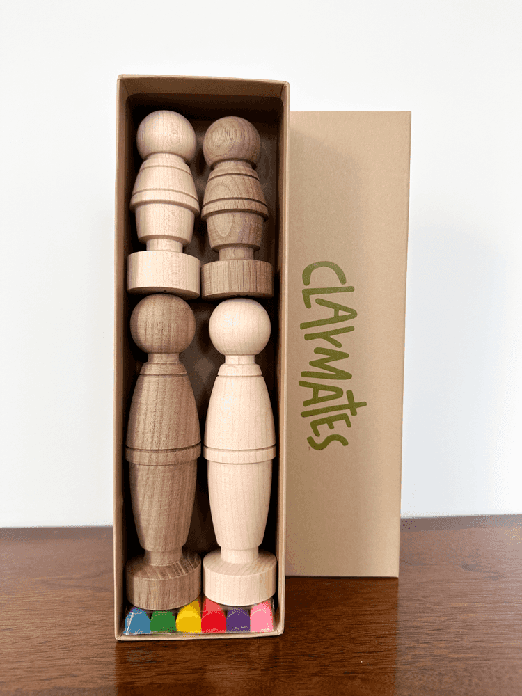 Claymates Family of Four Gift Box