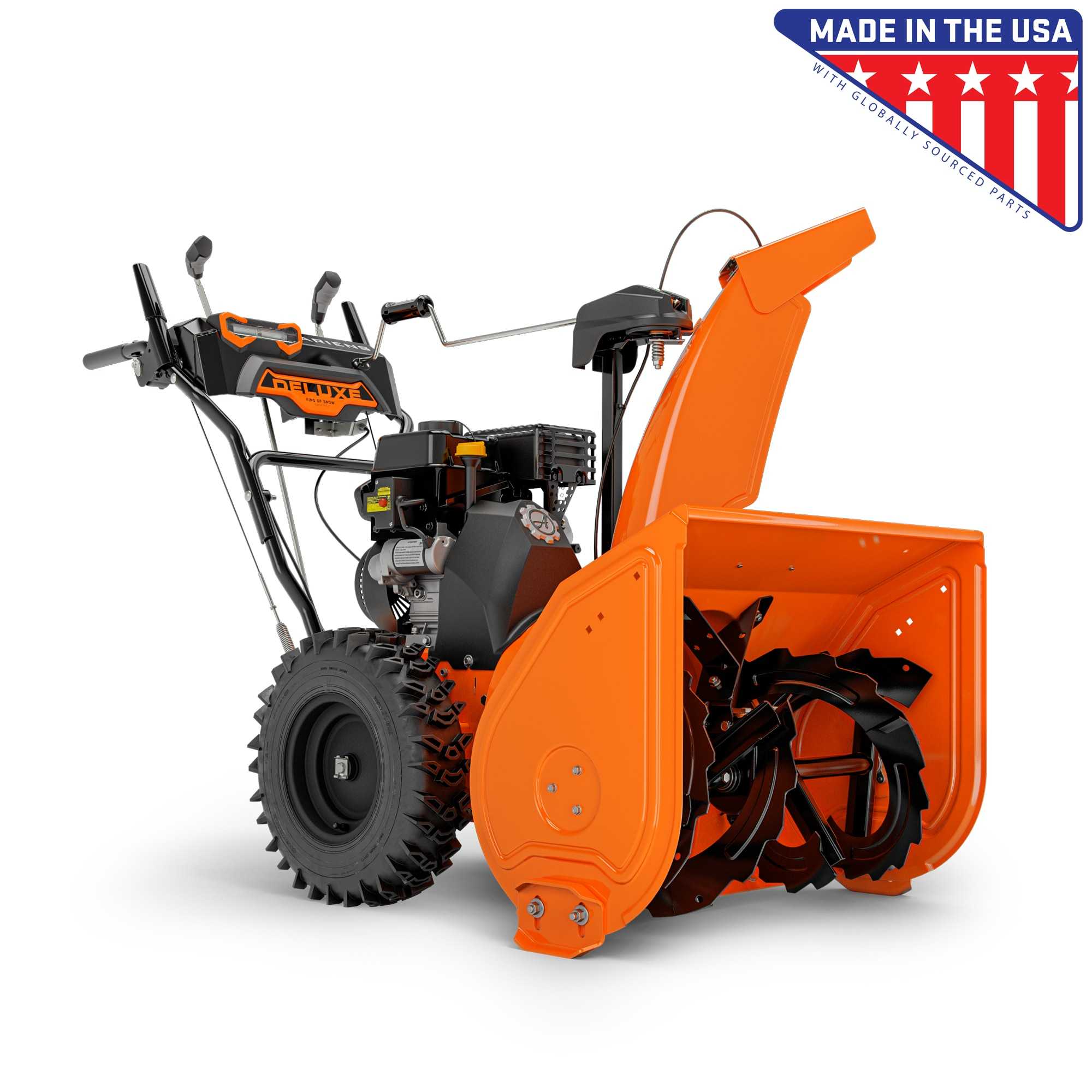 Ariens Deluxe 28-in Two-stage Self-propelled Gas Snow Blower in Orange | 921046