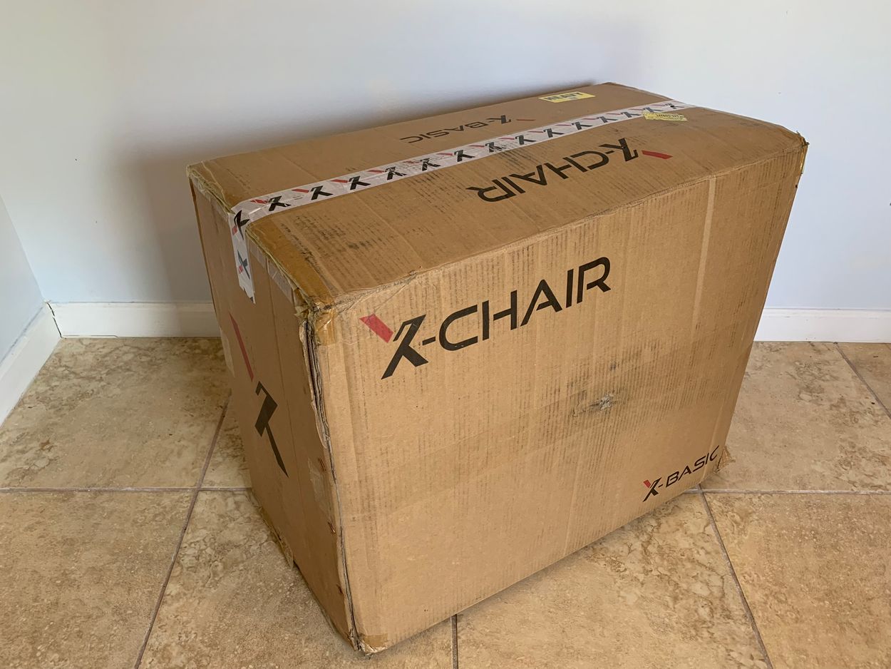 X chair X-Basic unpacking 