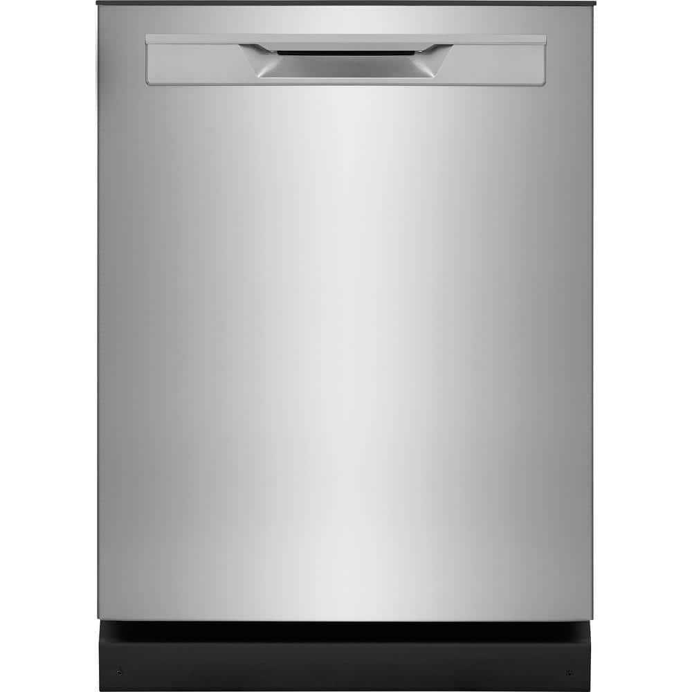 Gallery 24 in. Smudge-Proof Stainless Steel Smart Built-In Tall Tub Dishwasher