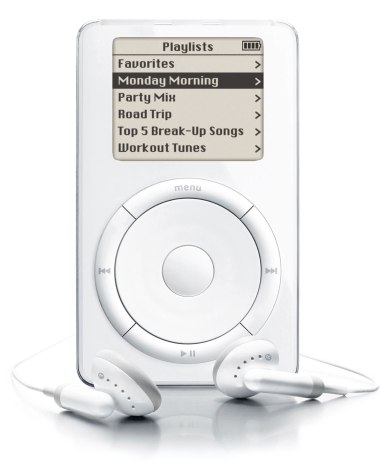 Apple's 2001 iPod