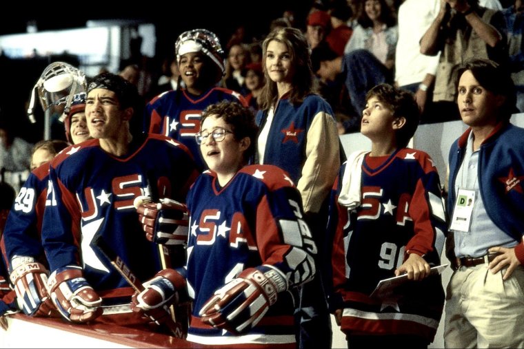 Team U.S.A. in "D2: The Mighty Ducks"
