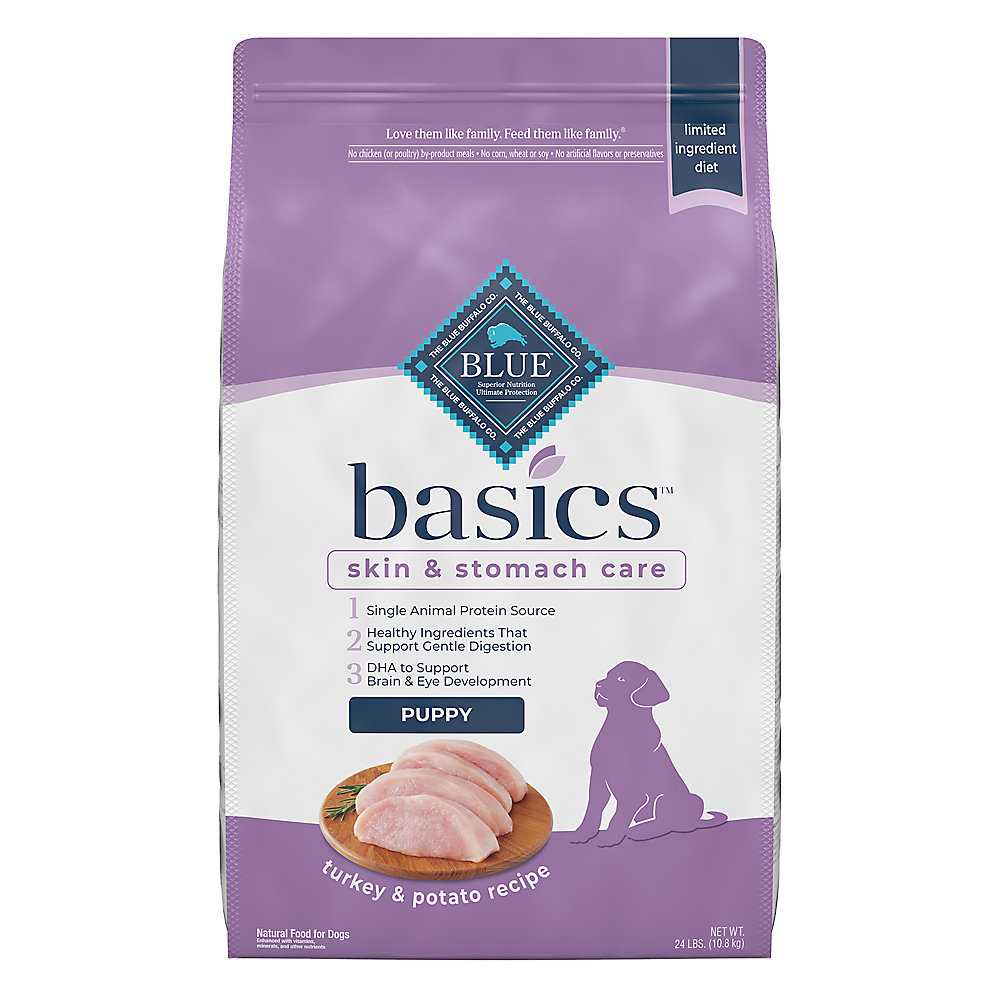 Blue Buffalo Basics Skin & Stomach Care Puppy Turkey & Potato