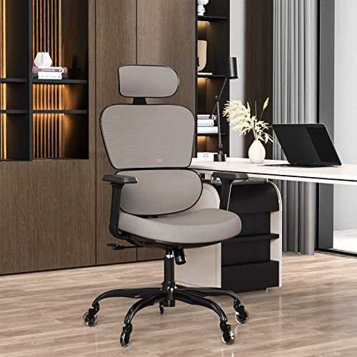Ergonomic Office Chair - Mesh Office Chair High Back, Rolling Desk Chair