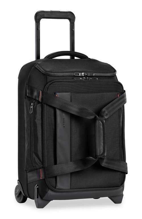 Briggs & Riley ZDX 21-Inch Carry-On Upright Duffle Bag in Black at Nordstrom