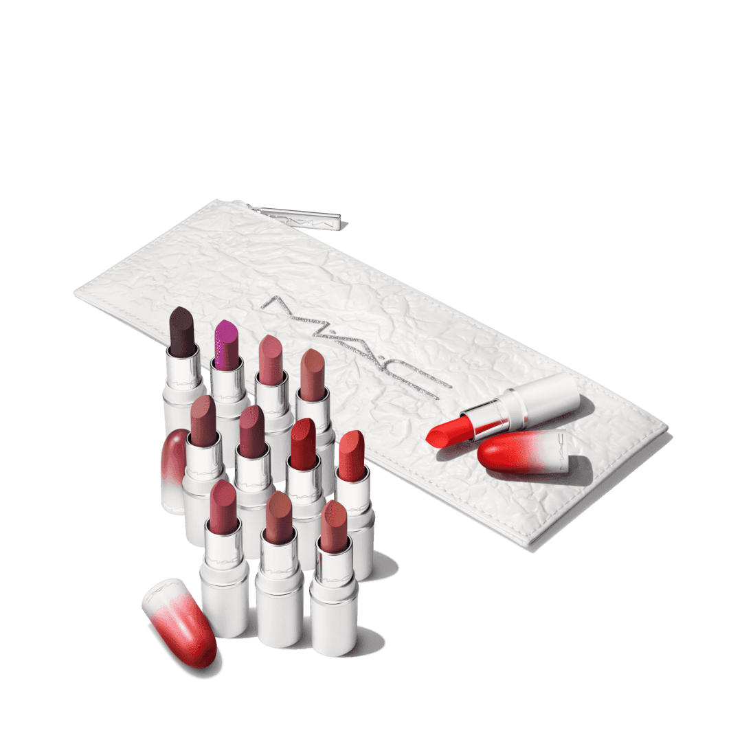 MAC Lips By The Dozen Mini Powder Kiss Lipstick