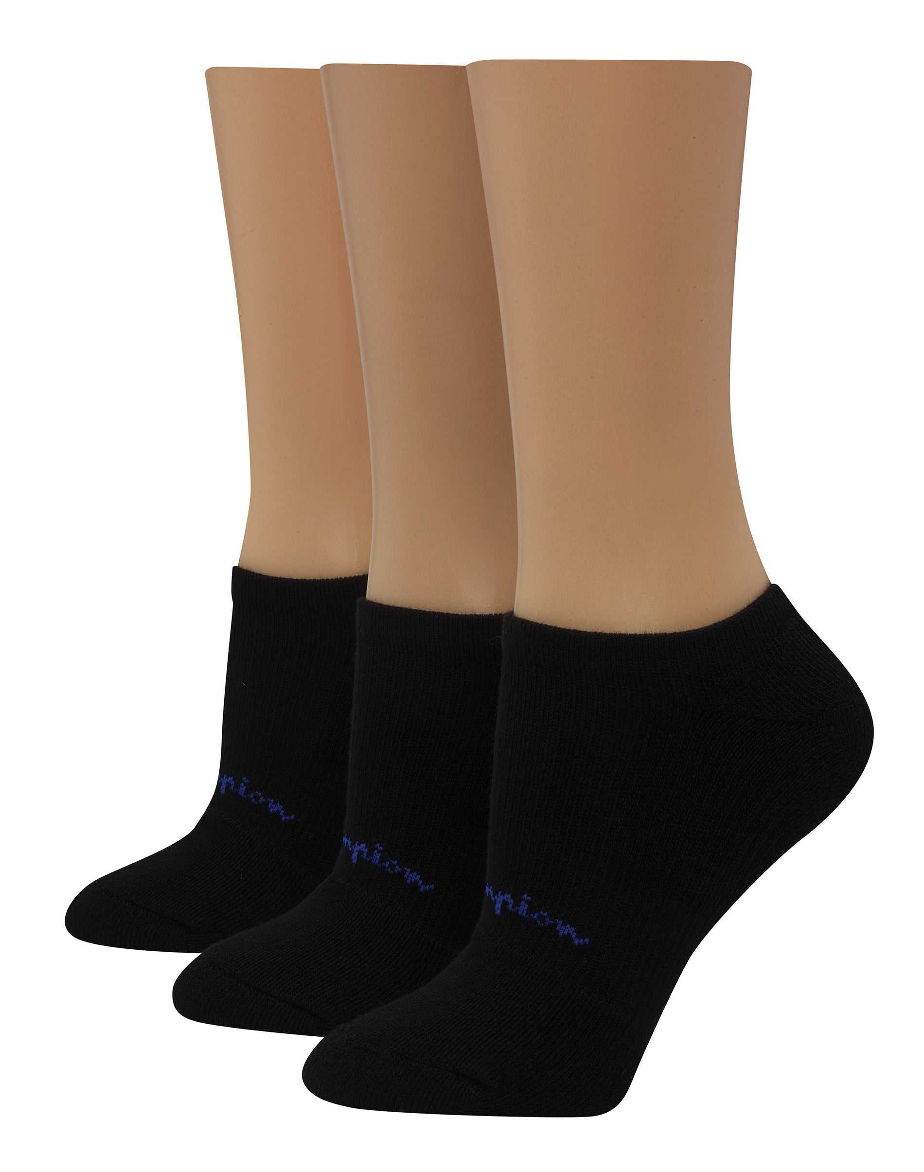 Champion womens Double Dry 6-pack Performance No Show Liner Socks