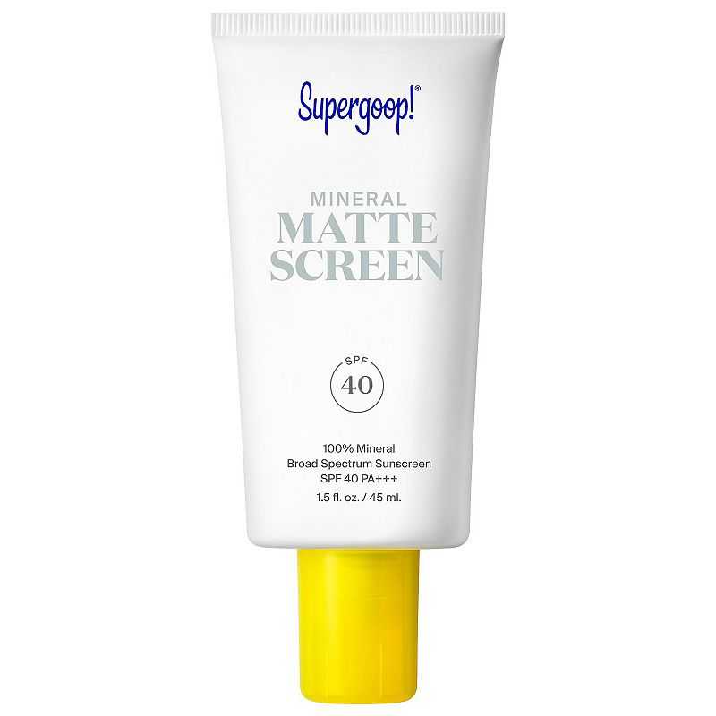 Supergoop! 100% Mineral Mattescreen Sunscreen SPF 40, Size: 1.5 Oz, Multicolor