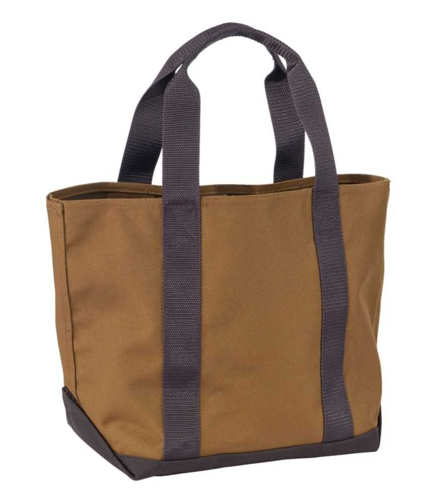 Hunter's Tote Bag, Open-Top Maple Brown Large, Nylon/Plastic L.L.Bean