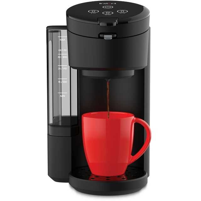 Instant Solo Café 2-in-1 Single Serve Coffee Maker for K-Cup Pods and Ground Coffee