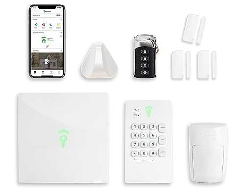 FrontPoint Home Security System 9 Piece Security Kit w/ Door, Flood, & Motion Sensors 24/7 Professional Monitoring, Compatible with Alexa, & Siri