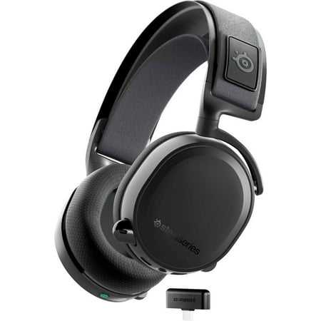 SteelSeries Arctis 7+ Wireless Gaming Headset â€“ PS5 PS4 PC Mac Android PlayStation & Nintendo Switch - Black