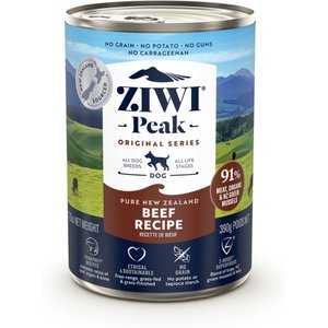 ZIWI Peak Beef Recipe Canned Dog Food, 13.75-oz can, case of 12