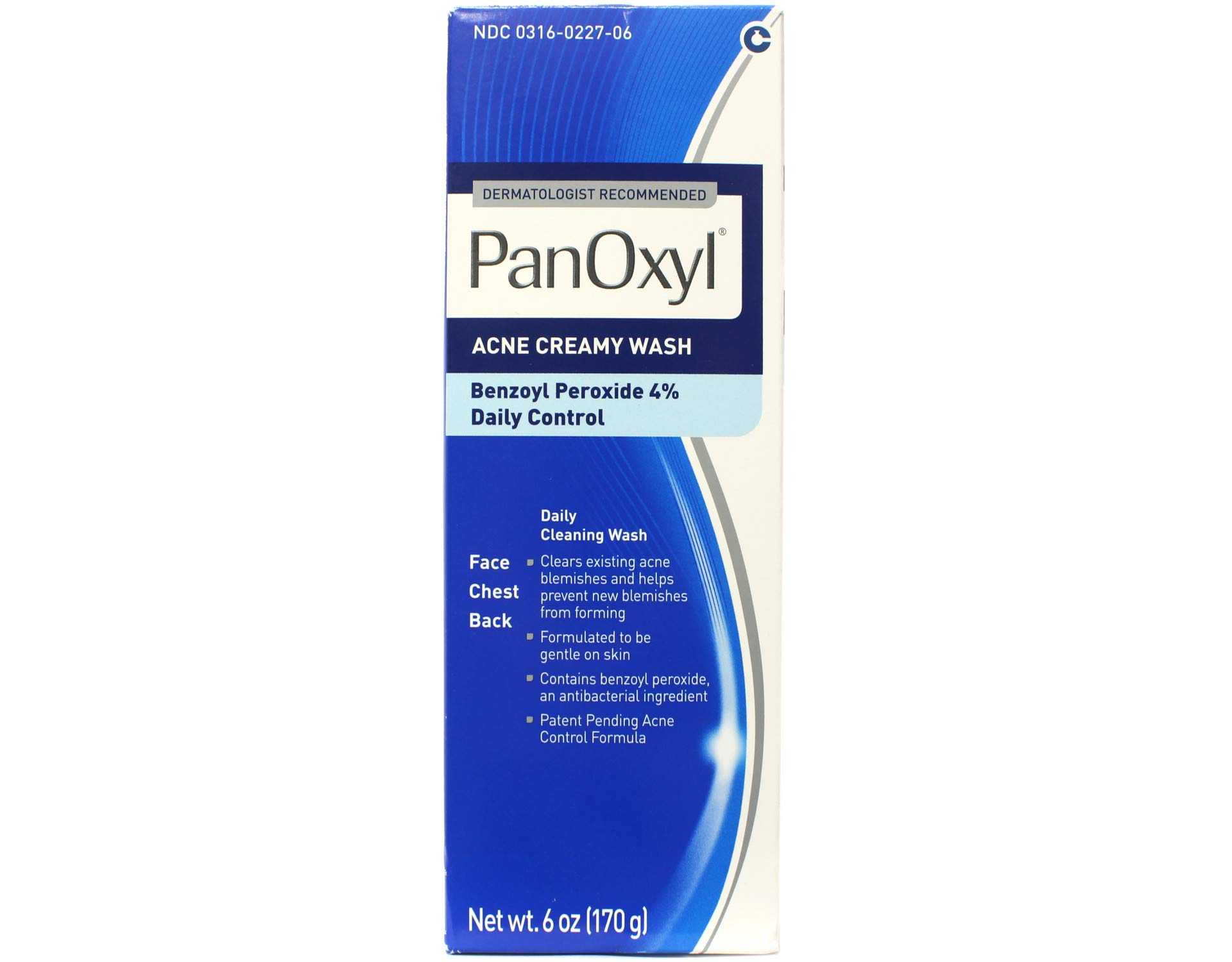 PanOxyl Creamy Wash 4% Benzoyl Peroxide Daily Control Deep Cleaning Wash for Acne, 6 oz | CVS