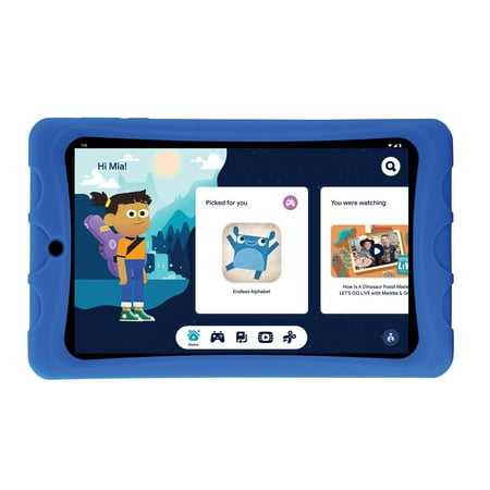 onn. 8 Kids Tablet 32GB (2021 Model) - Blue