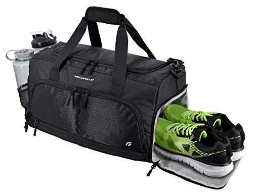 20 Gym Duffel Bag with Wet Pocket Shoes Compartment Portable Overnight  Weekender Bag Travel bag Yoga Bag for Women (Celadon)