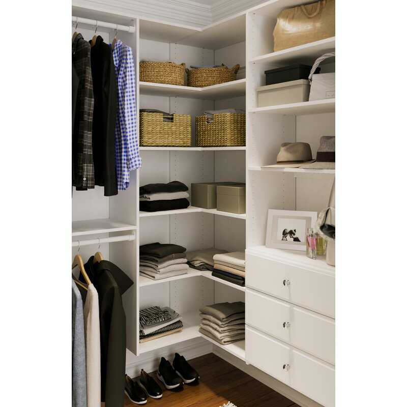 Dotted Line Grid 30” Closet System