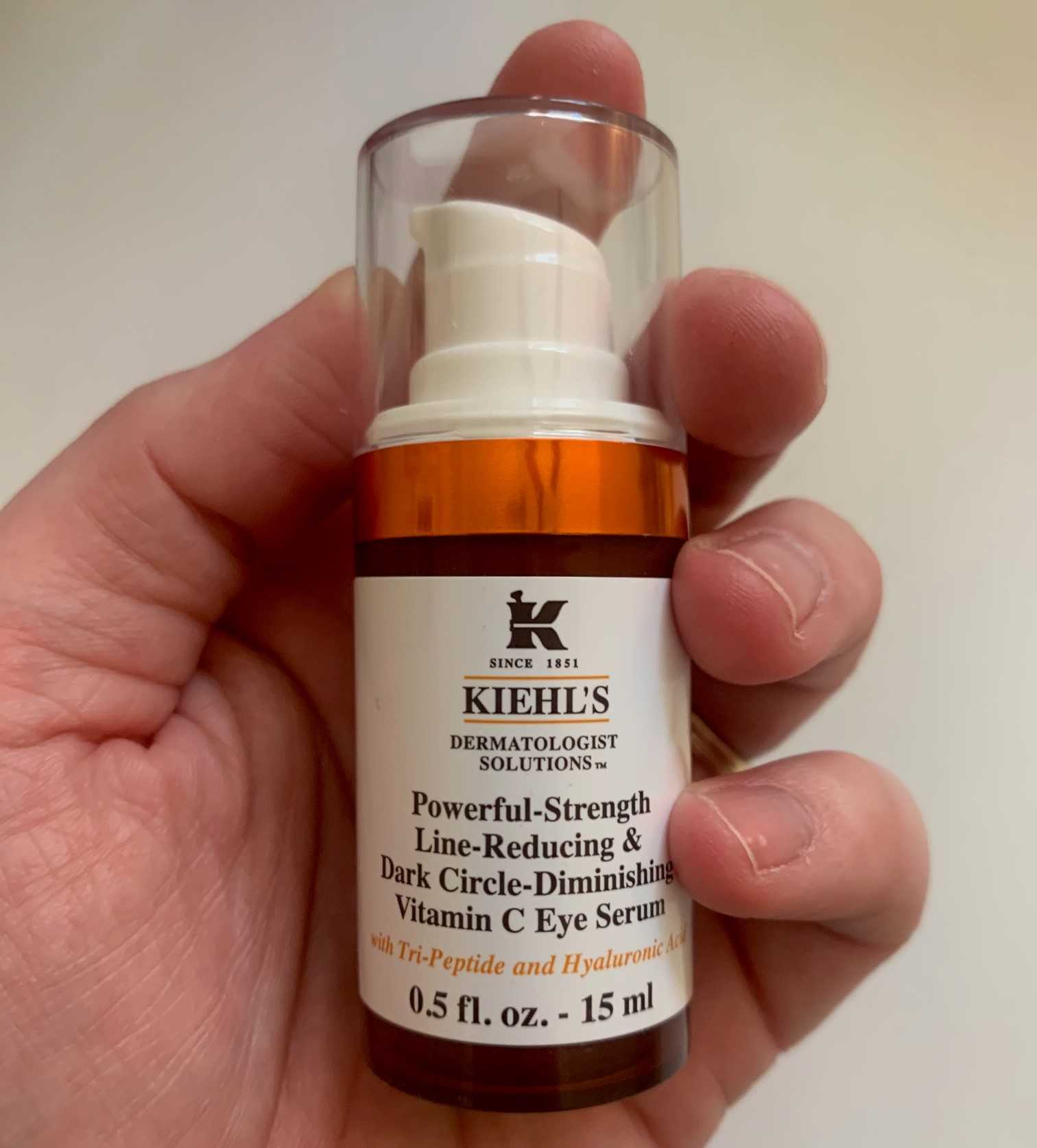 Kiehl's Since 1851 Powerful-Strength Dark Circle Reducing Vitamin C Eye Serum at Nordstrom, Size 0.5 Oz