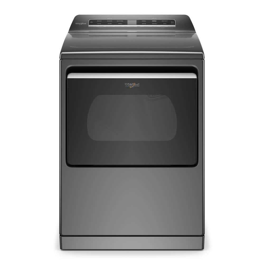 Whirlpool Smart Capable 7.4 CU Ft Steam Cycle Smart Electric Dryer