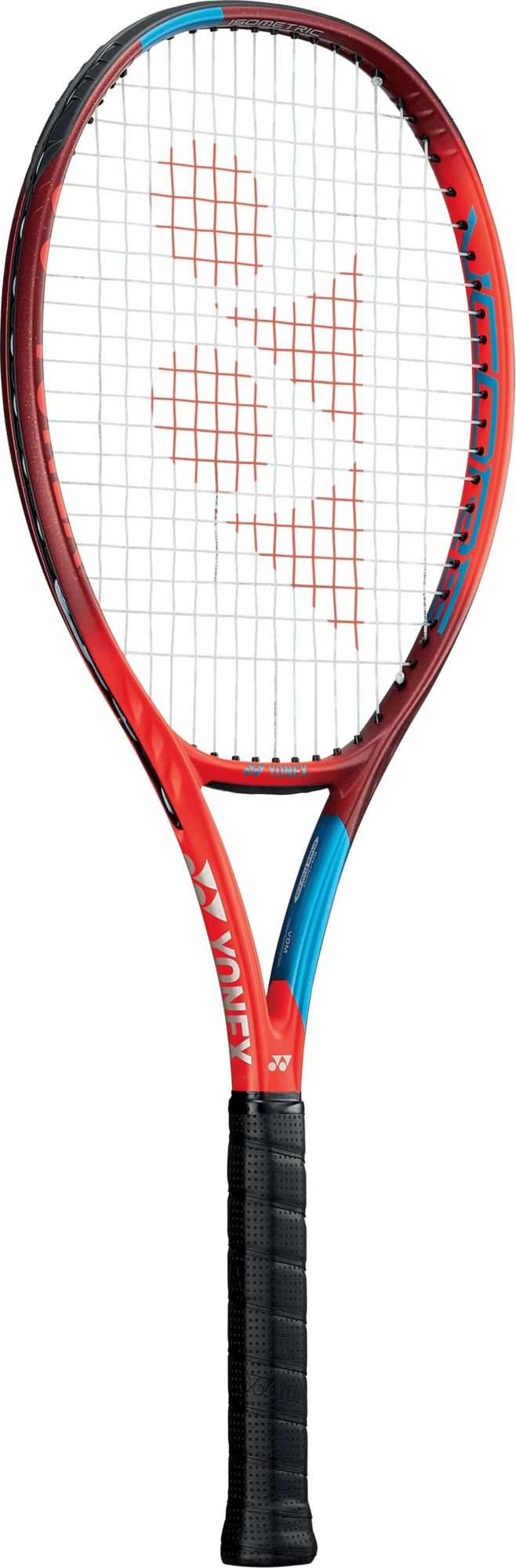 Yonex VCore 100 Tennis Racquet - Unstrung, Mid Plus, Tango Red
