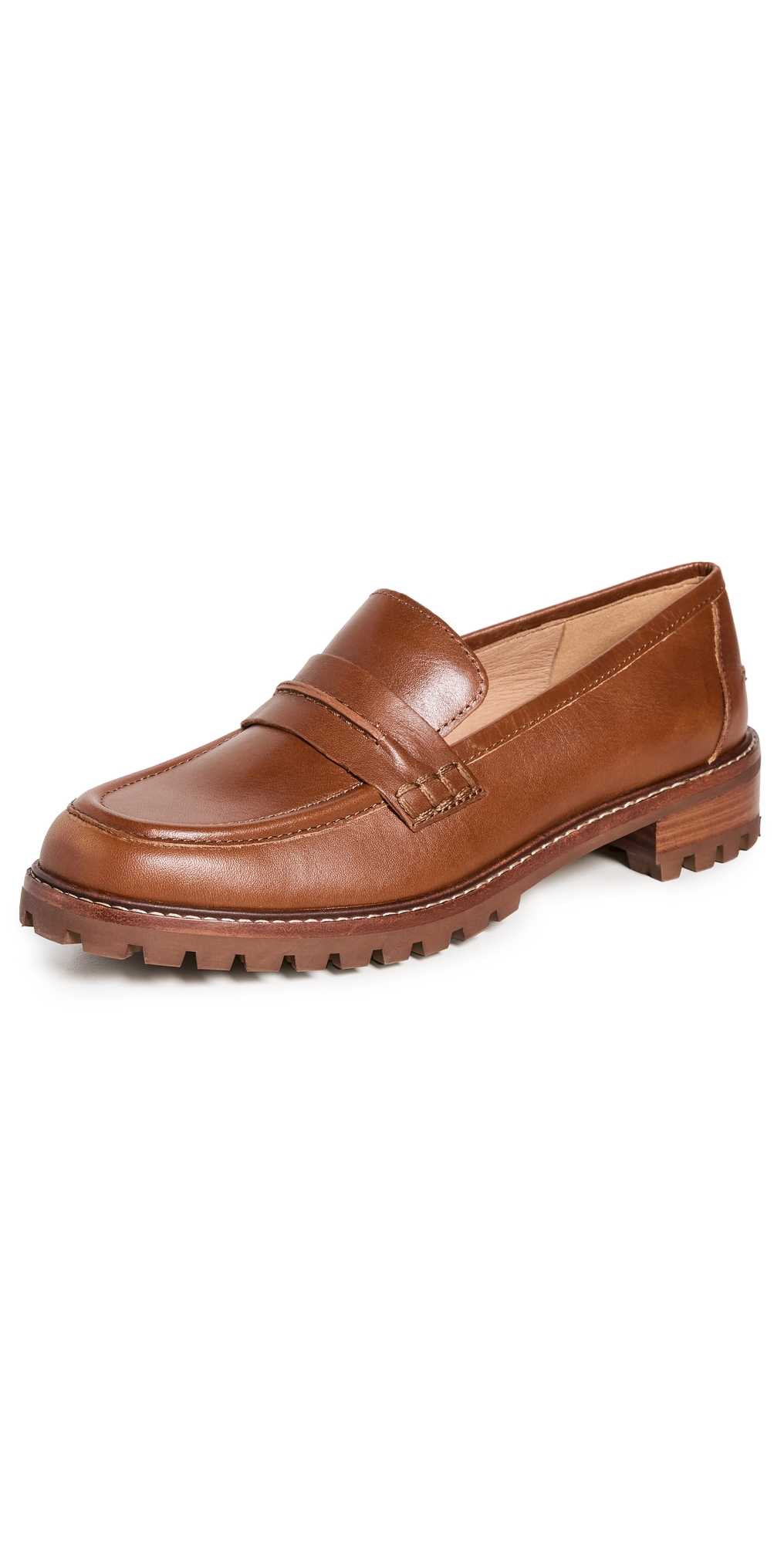 Madewell The Corinne Lugsole Loafers Dried Maple 5.5