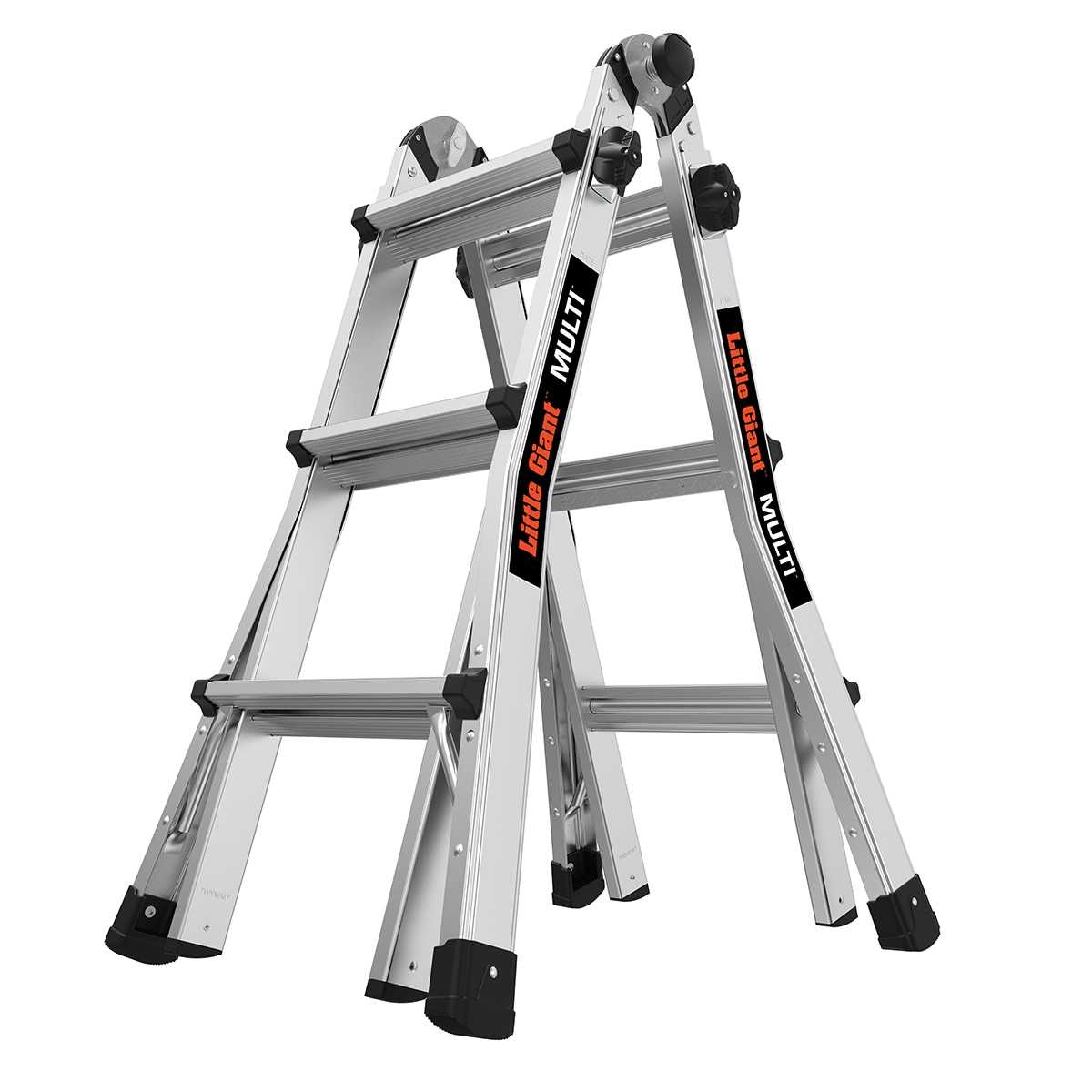 Little Giant Ladders Multi M14 14.3-ft Reach Type 1a- 300-lb Load Capacity Telescoping Multi-Position Ladder | 16513-002