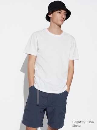Men's Supima® Cotton Crew Neck T-Shirt | White | Large | UNIQLO US