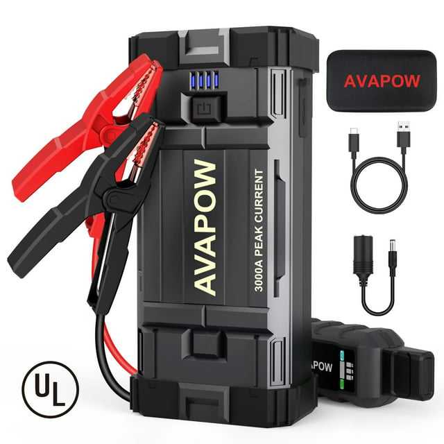 AVAPOW Car Battery Jump Starter