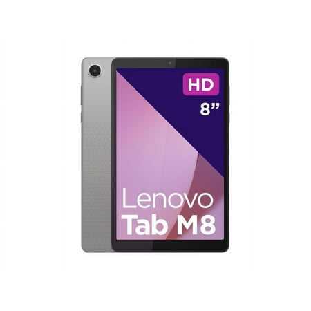 Lenovo Tab M8 (4th Gen) Tablet - 8 HD - Cortex A53 Quad-core (4 Core) 2 GHz - 2 GB RAM - 32 GB Storage - Android 12 - Arctic Gray - MediaTek Helio A22 SoC microSD Supported - 1280 x 800 - In-plane...