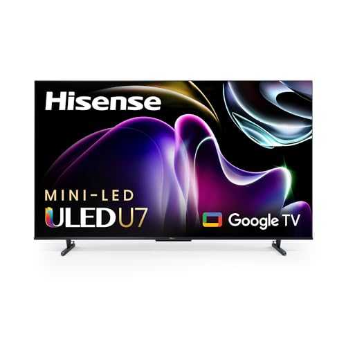 Hisense 85-Inch Class U7 Series Mini-LED ULED 4K UHD Google Smart TV (85U7K) - QLED, Native 144Hz, 1000-Nit, Dolby Vision IQ, Full Array Local Dimming, Game Mode Pro, Alexa Compatibility