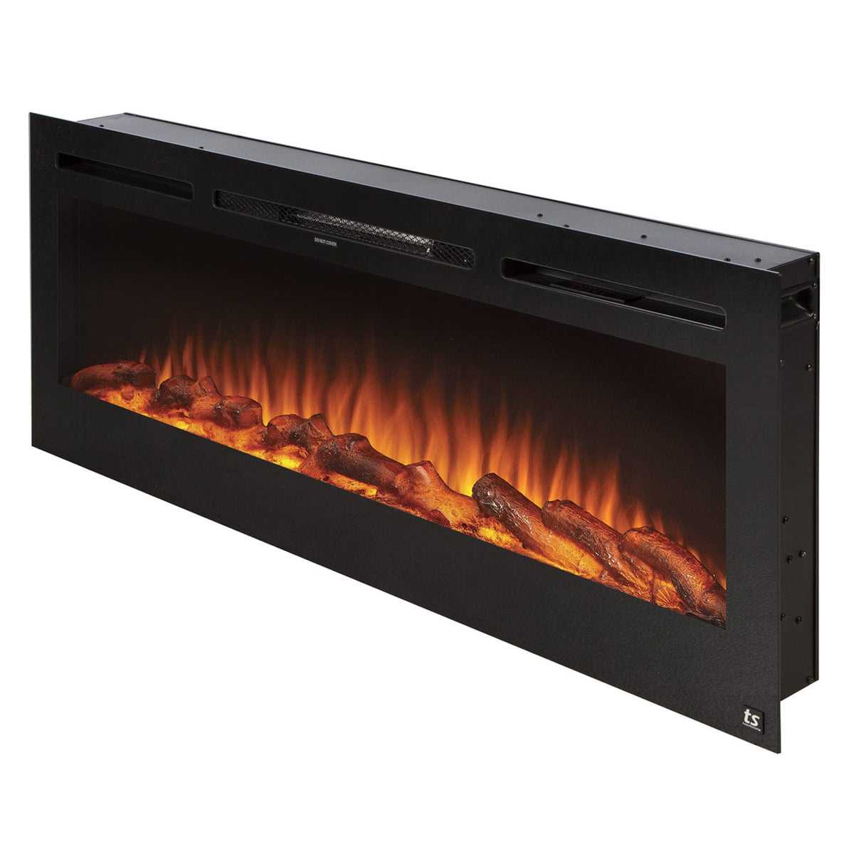 Touchstone Sideline 50 Inch Recessed Smart Electric Fireplace 80004