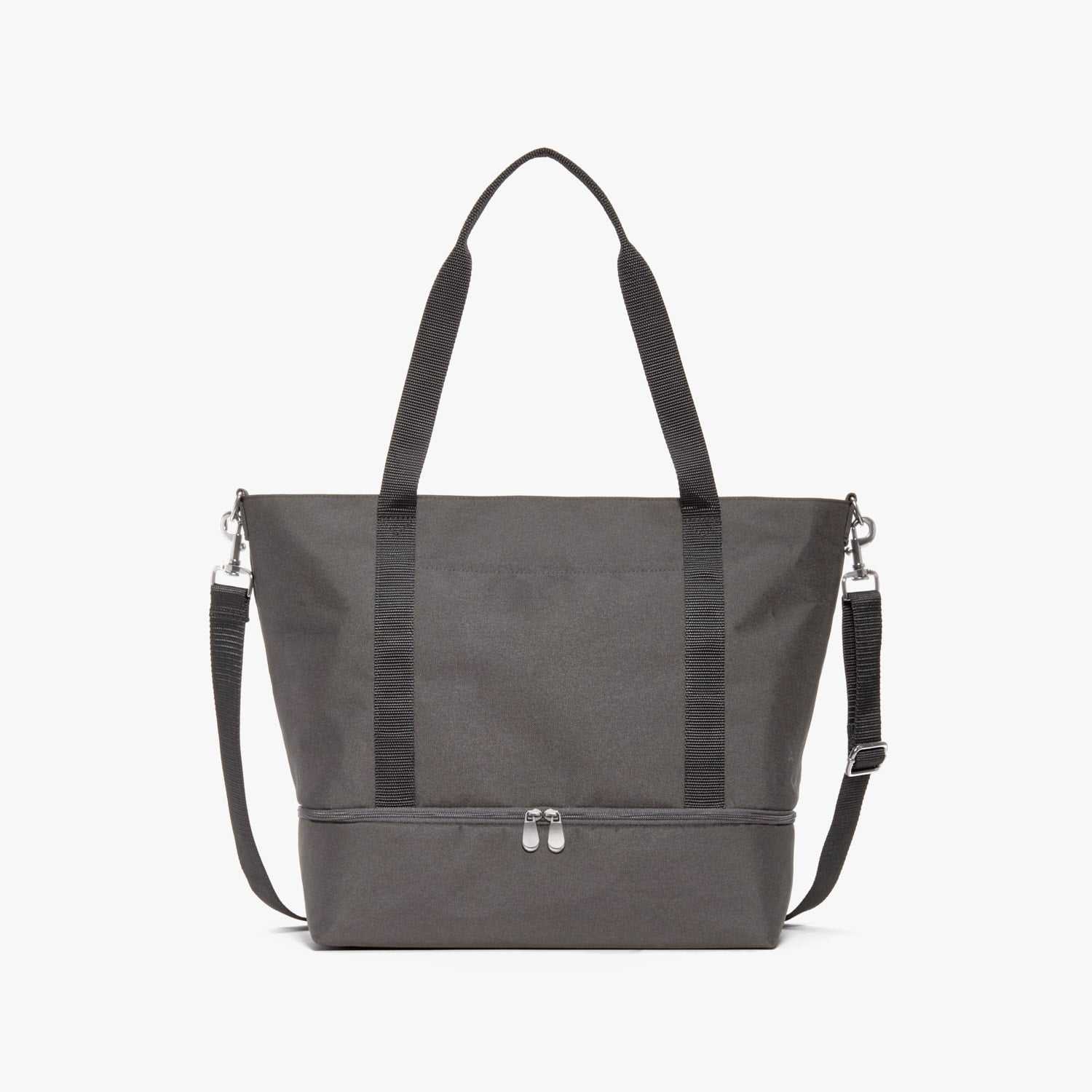 The Catalina Deluxe Tote - 600D Recycled Poly - Grey