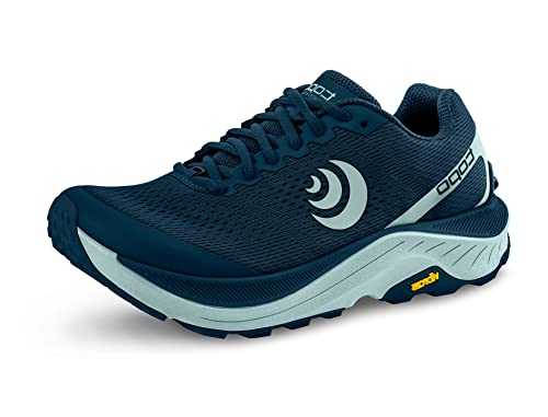 Topo Athletic Women's Lightweight Comfortable 5MM Drop Ultraventure 3 Trail Running Shoes, Athletic Shoes for Trail Running, Navy/Blue, Size 8