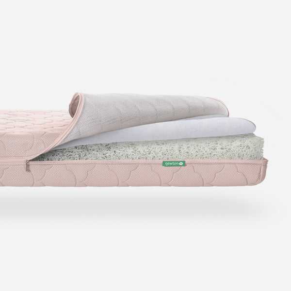 Newton Crib Mattress in Standard / Pink