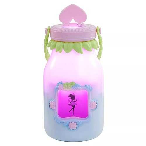 Got2Glow Fairies Got2Glow Fairy Finder - Electronic Fairy Jar Catches 30+ Virtual Fairies - Got to Glow (Pink)
