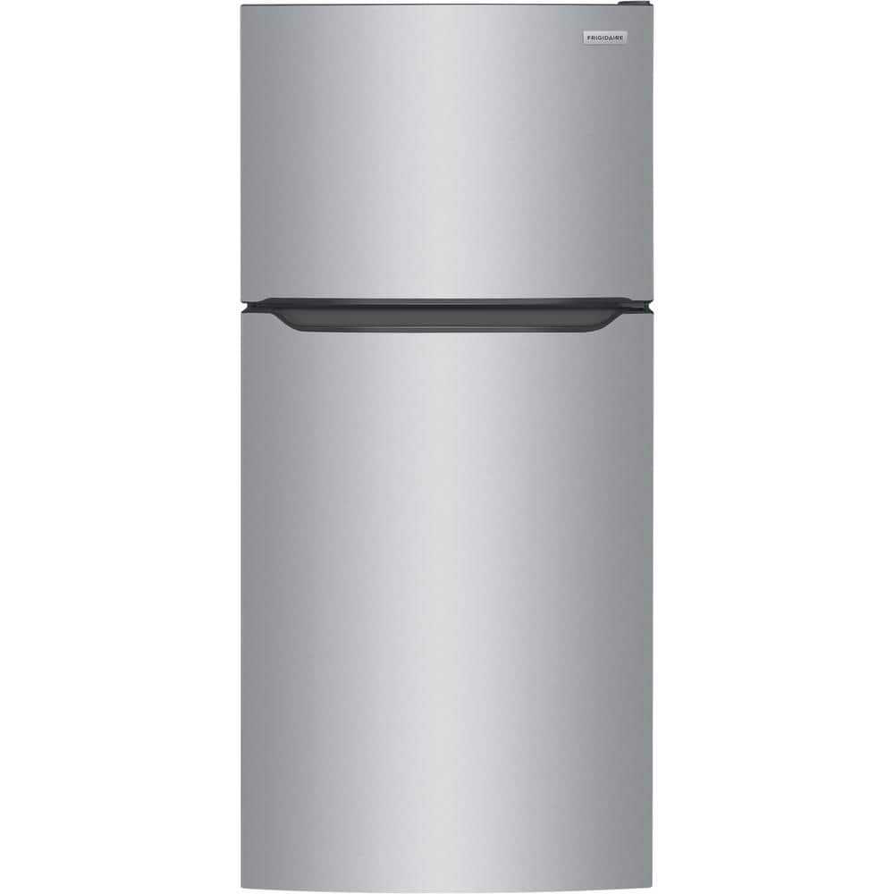 Frigidaire 30 in. 20 cu. ft. Top Freezer Refrigerator in Stainless Steel, Energy Star, Silver