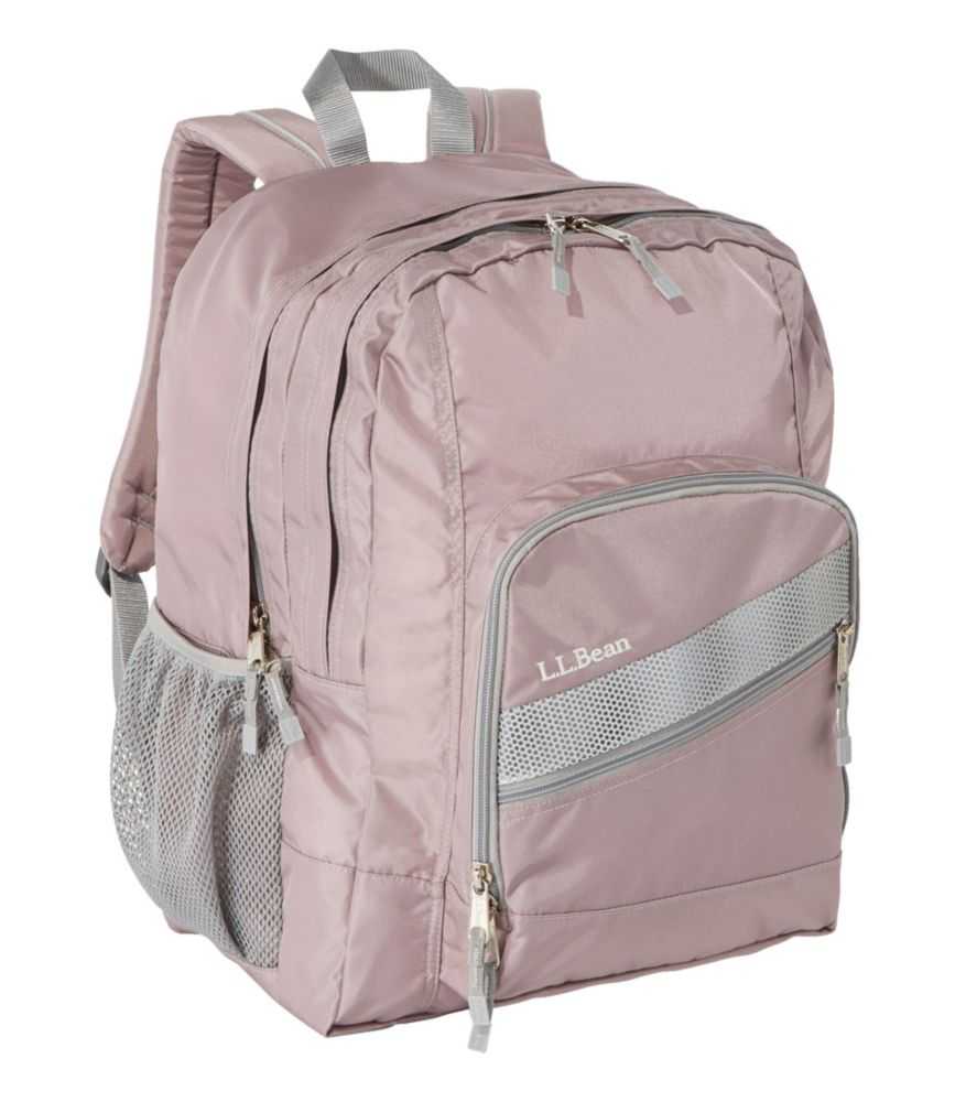 L.L.Bean Deluxe Kids' School Backpack, 32L Vintage Lavender, Nylon