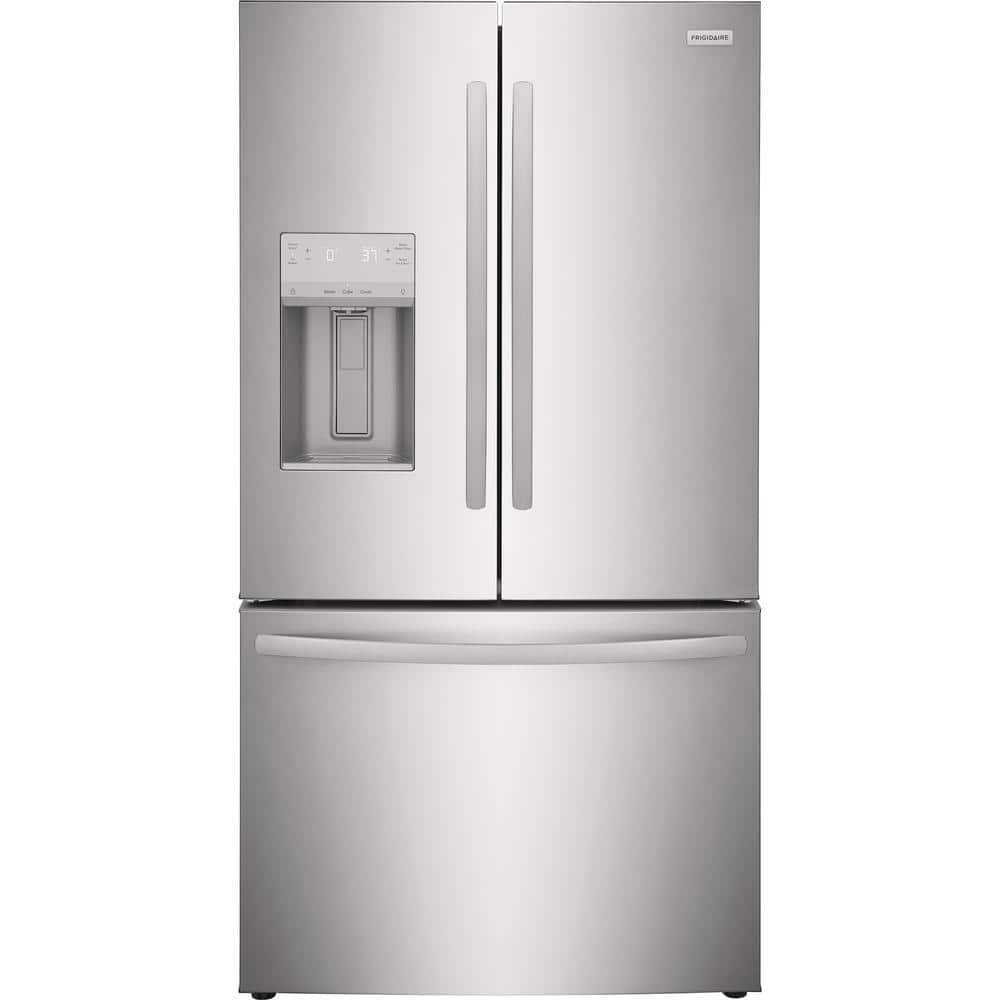 Frigidaire 22.6 cu. ft. French Door Refrigerator in Stainless Steel, Counter-Depth, Silver