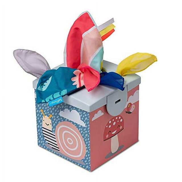 Taf Toys Sensory Crinkle Tissue Box for Toddlers