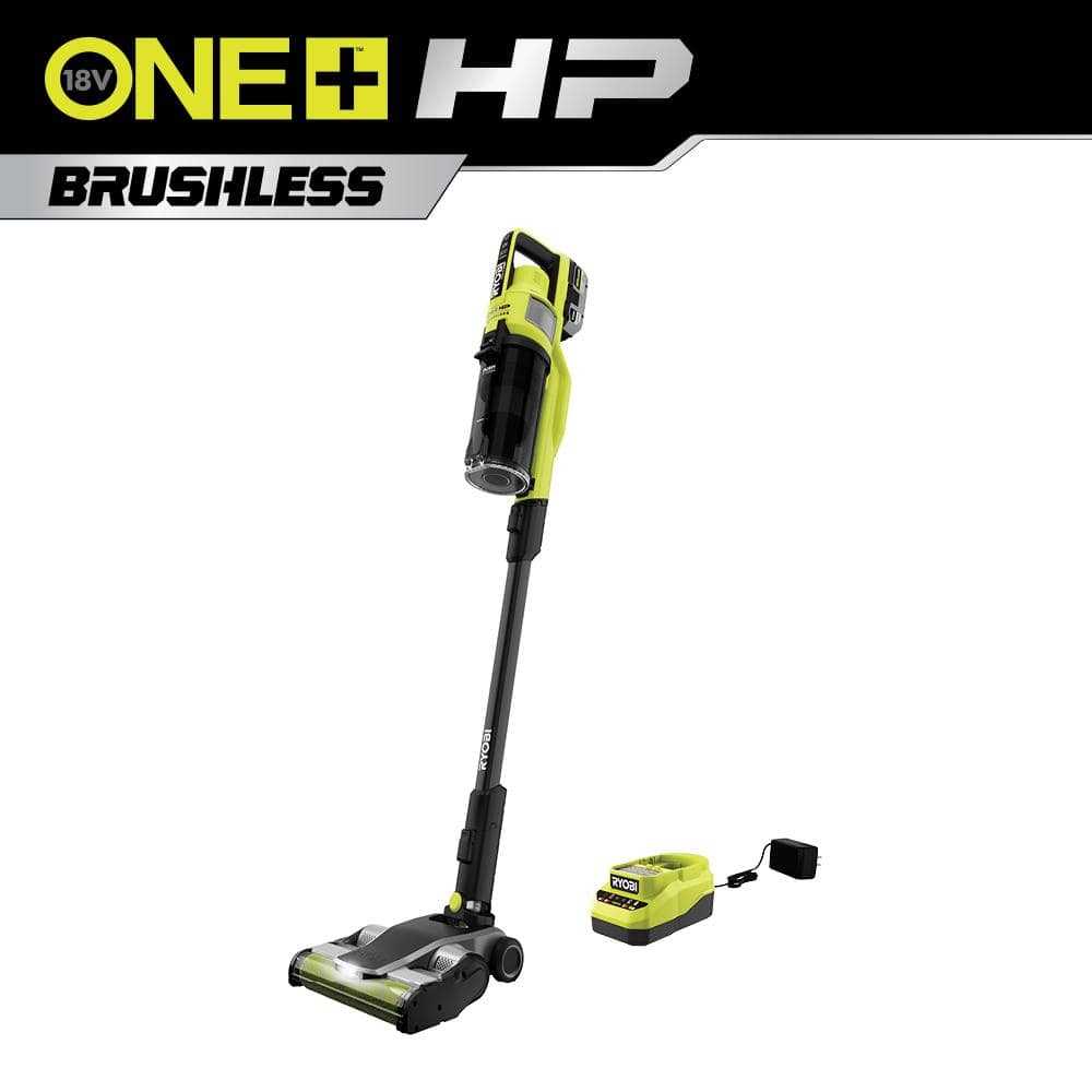 ONE+ HP 18V Brushless Cordless Pet Stick Vac with Kit with Dual-Roller, 4.0 Ah HIGH PERFORMANCE Battery, and Charger