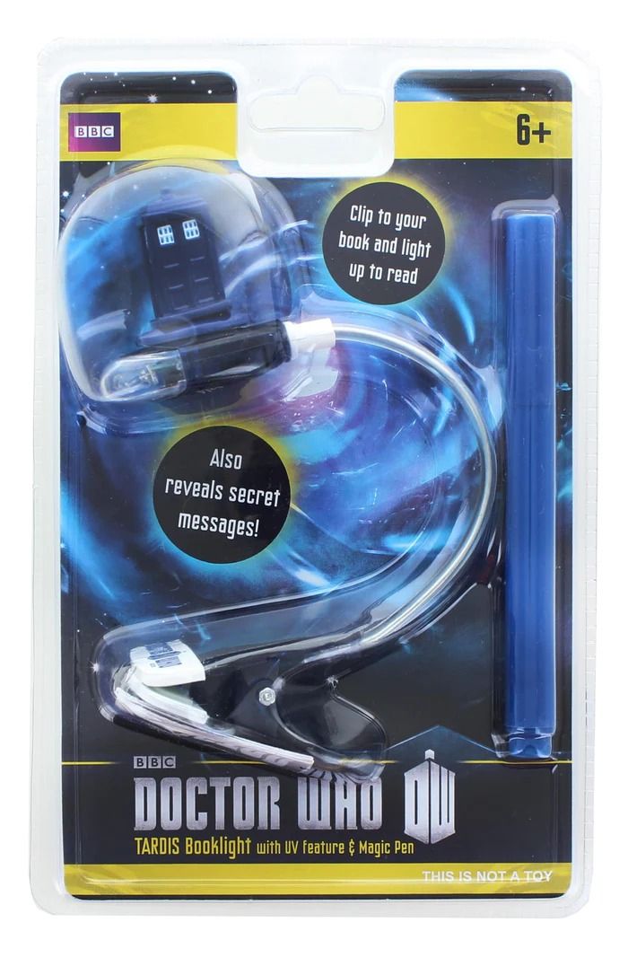 Dr. Who Book Light