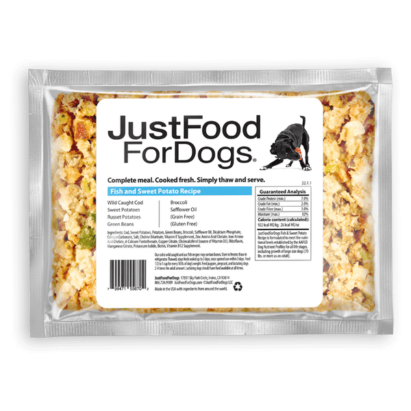 Just Food for Dogs Fish-and-Sweet-Potato Dog Food