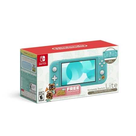 Nintendo Switchâ„¢ Lite (Timmy & Tommyâ€™s Aloha Edition) Animal Crossingâ„¢: New Horizons Bundle (Full Game Download Included)