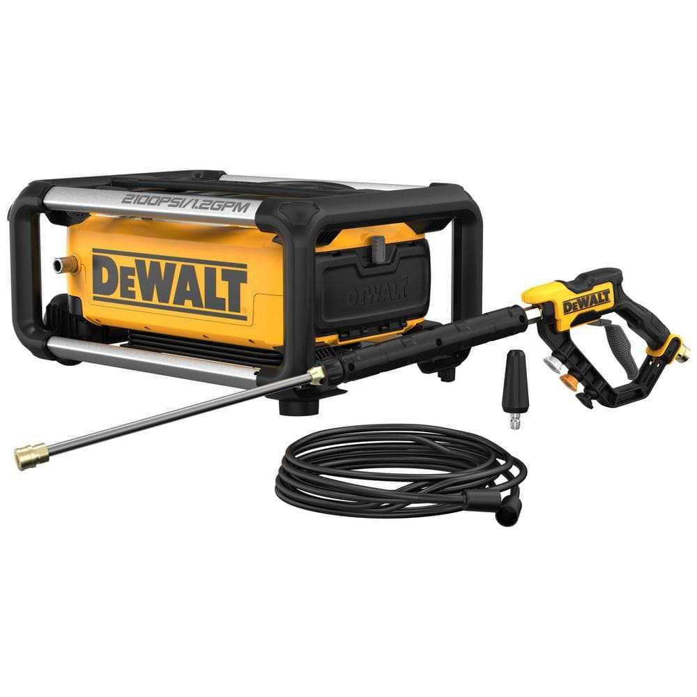 2100 PSI 1.2 GPM 13 Amp Cold Water Electric Pressure Washer with Internal Equipment Storage