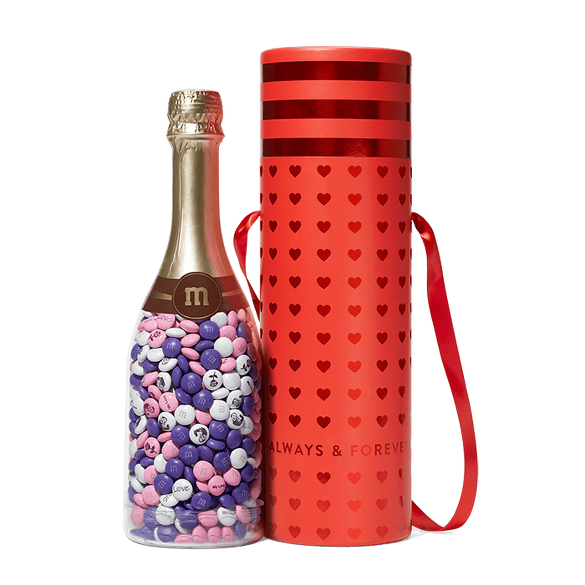 M&Ms Always & Forever Gift Bottle
